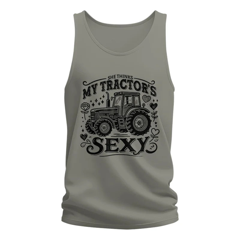 She Thinks My Tractor's Sexy - Unisex Jersey Tank