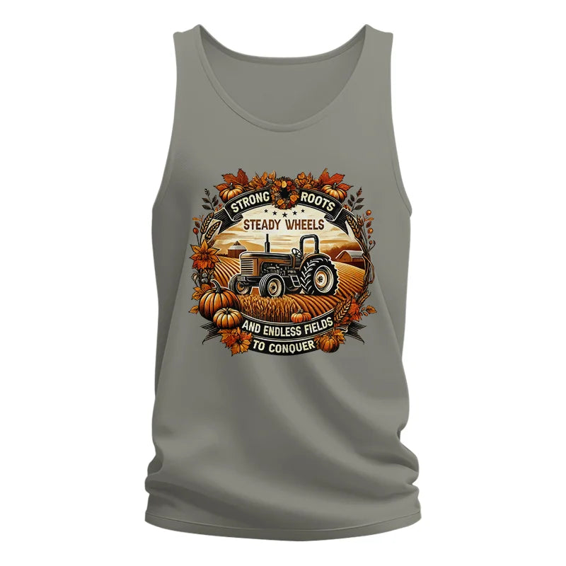 Thanksgiving Farmer Endless Fields To Conquer 1 - Unisex Jersey Tank