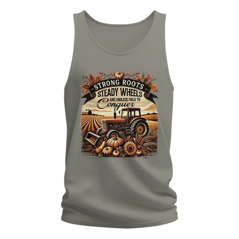 Thanksgiving Farmer Endless Fields To Conquer 2 - Unisex Jersey Tank