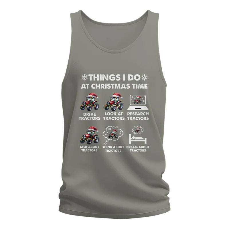 Image of Things I Do At Christmas Time - Unisex Jersey Tank