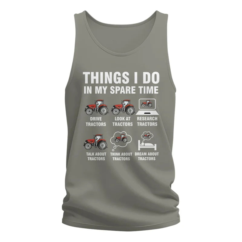 Things I Do In My Spare Time - Unisex Jersey Tank