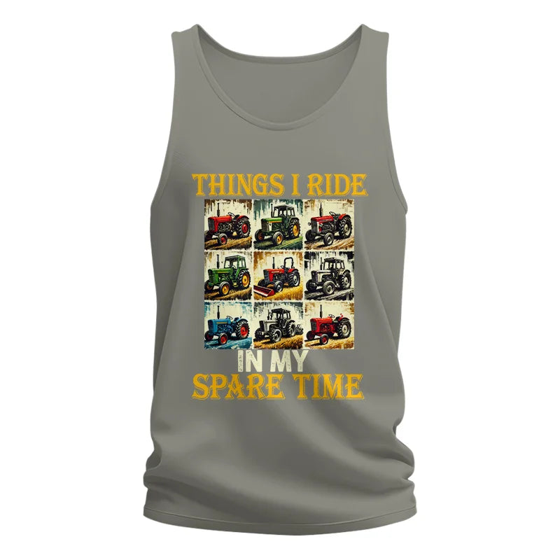 Things I Ride In My Spare Time 2 - Unisex Jersey Tank