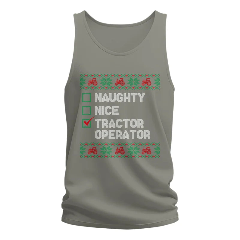 Image of Tractor Operator - Unisex Jersey Tank