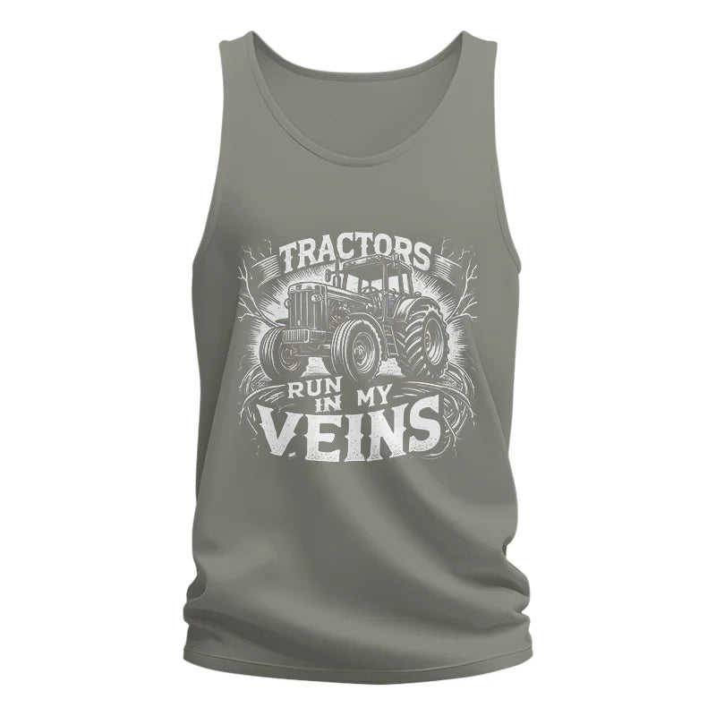 Image of Tractors Run In My Veins - Unisex Jersey Tank