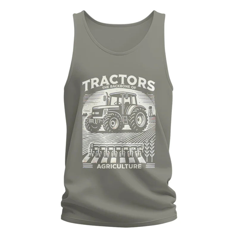 Tractors The Backbone Of Agriculture - Unisex Jersey Tank