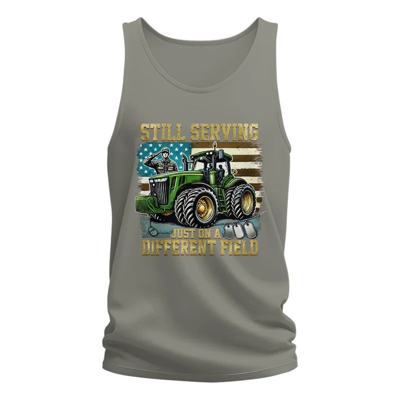 Veteran Farmer Still Serving 3 - Unisex Jersey Tank