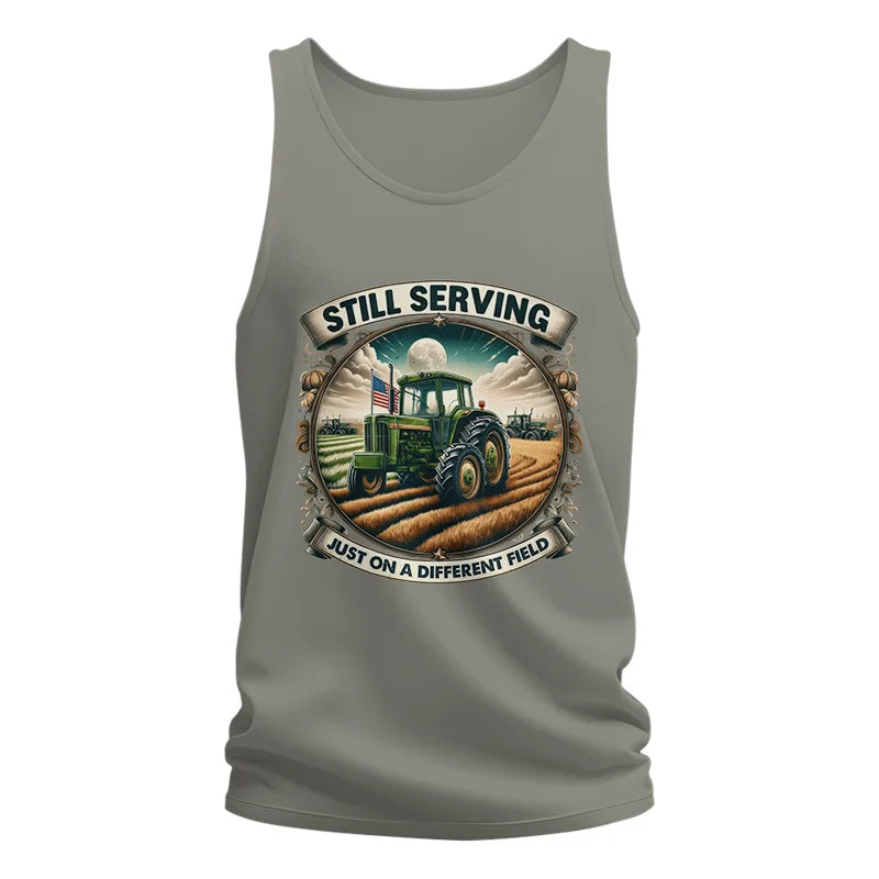 Veteran Farmer Still Serving 4 - Unisex Jersey Tank