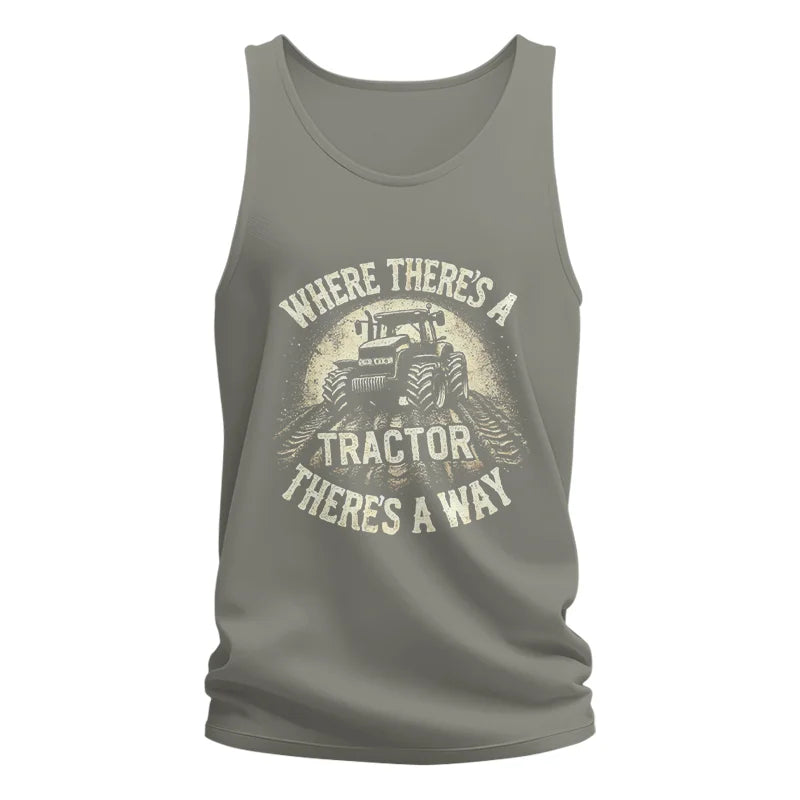 Image of Where There's A Tractor There's A Way 3 - Unisex Jersey Tank