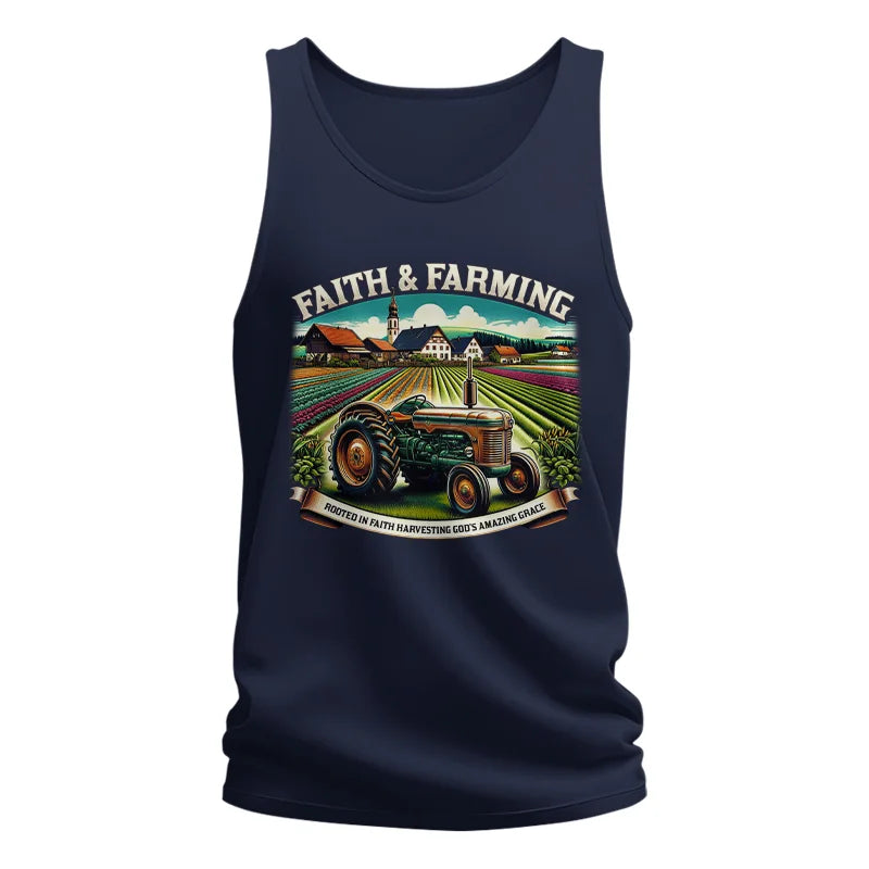 Faith And Farming 4 - Unisex Jersey Tank