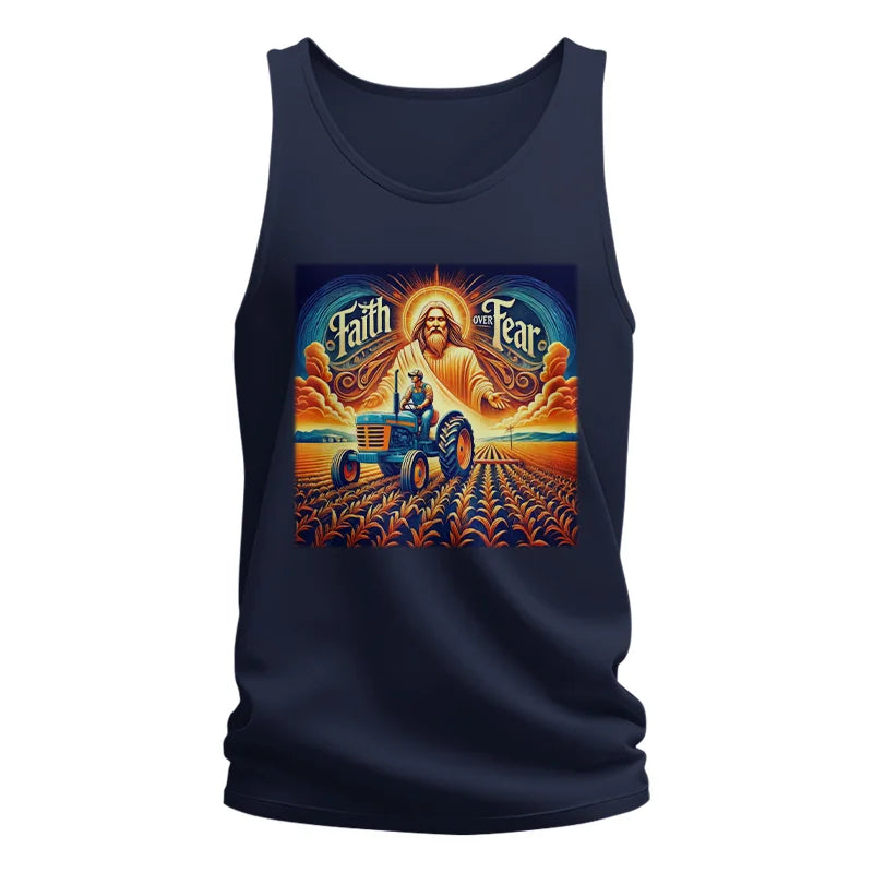 Faith Over Fear 1 - Unisex Jersey Tank