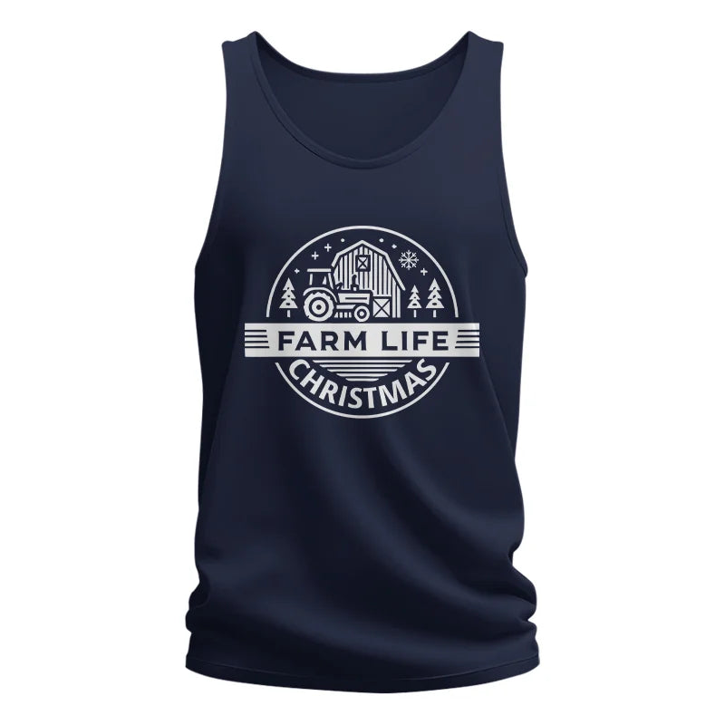 Image of Farm Life Christmas 1 - Unisex Jersey Tank