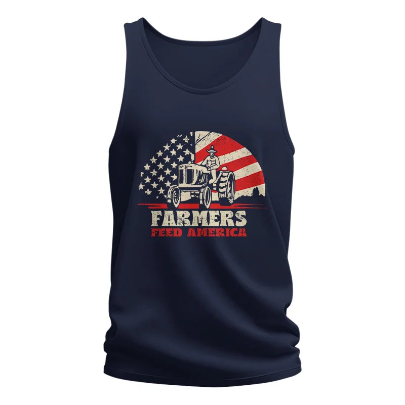 Farmers Feed America Support Farmers - Unisex Jersey Tank