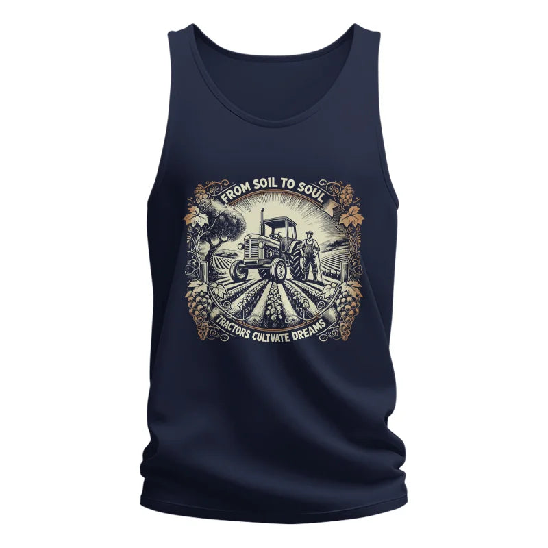 From Soil To Soul_Tractors Cultivate Dreams 2 - Unisex Jersey Tank