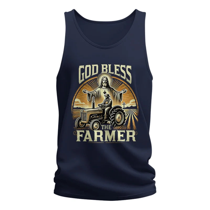 God Bless The Farmer 1 - Unisex Jersey Tank