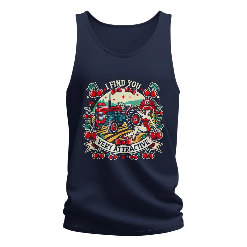 I Find You Very Attractive Red Cherry - Unisex Jersey Tank