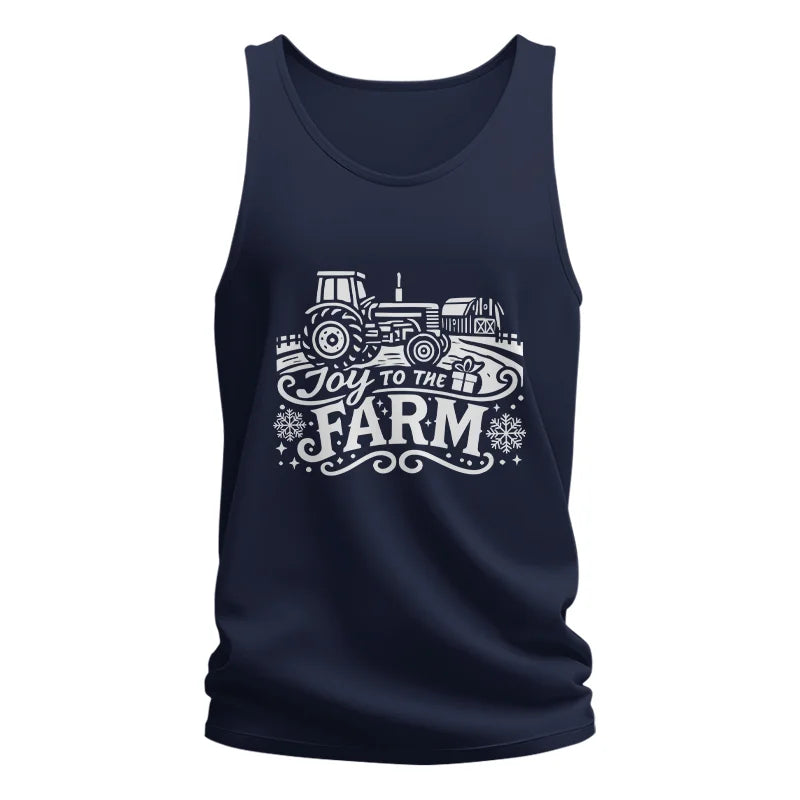 Joy To The Farm 1 - Unisex Jersey Tank