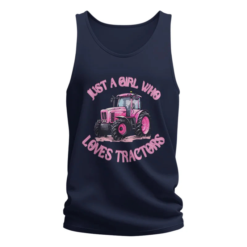 Just A Girl Who Loves Tractors 1 - Unisex Jersey Tank