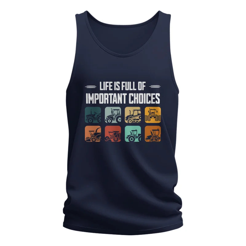 Image of Life Is Full Important Choices 36 - Unisex Jersey Tank