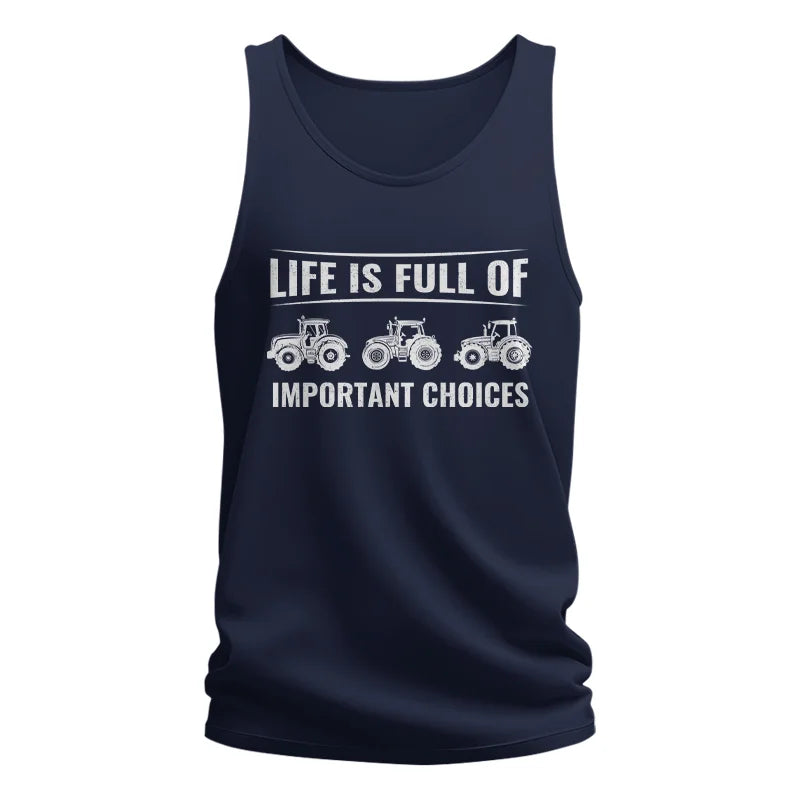 Life Is Full Of Important Choices 16 - Unisex Jersey Tank