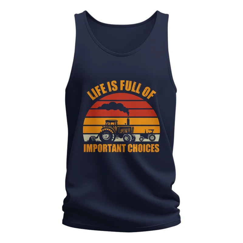 Image of Life Is Full Of Important Choices 32 - Unisex Jersey Tank