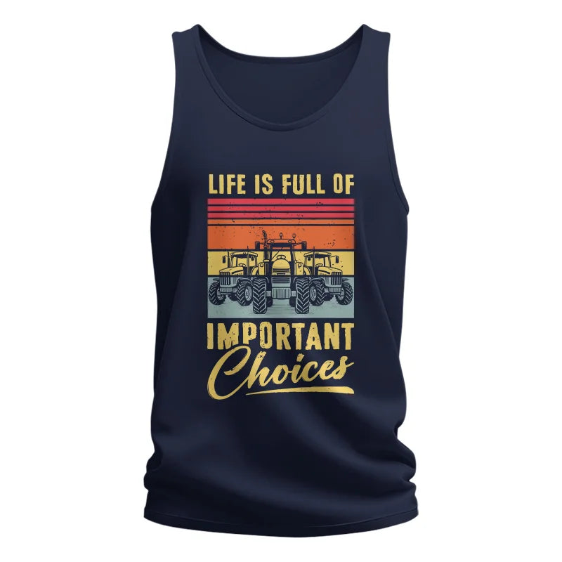 Image of Life Is Full Of Important Choices 39 - Unisex Jersey Tank