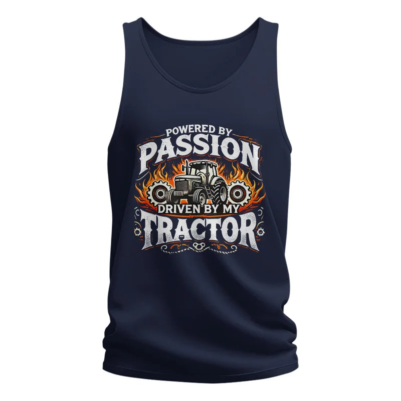 Powered By Passion Driven By My Tractor 1 - Unisex Jersey Tank