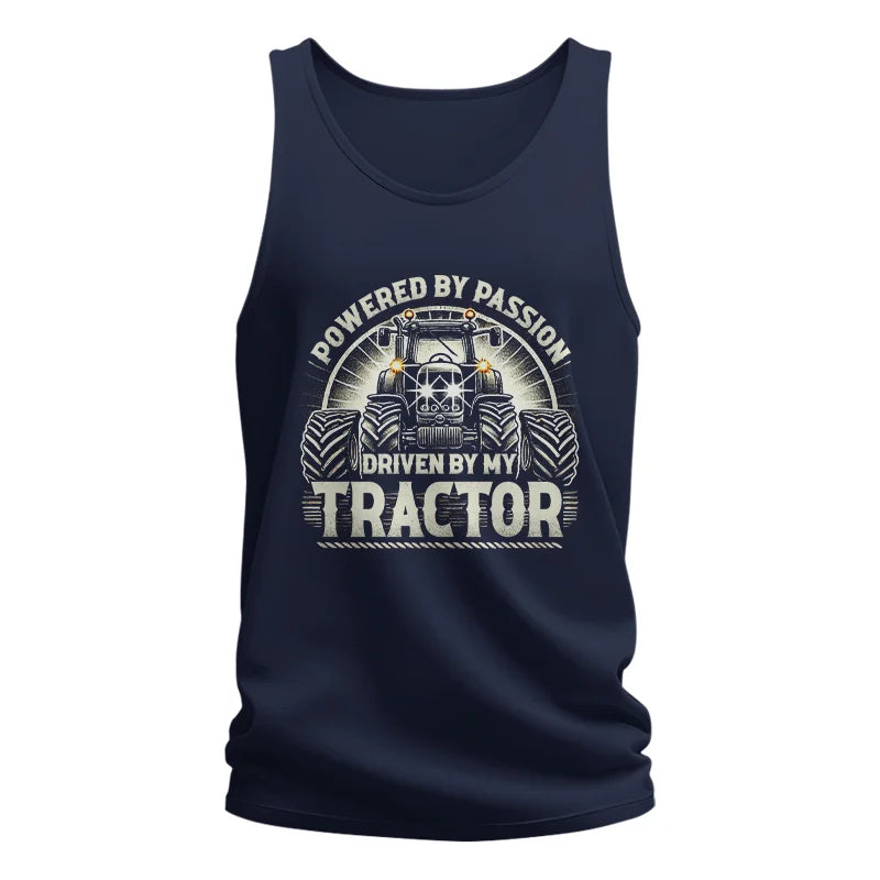 Powered By Passion Driven By My Tractor 6 - Unisex Jersey Tank