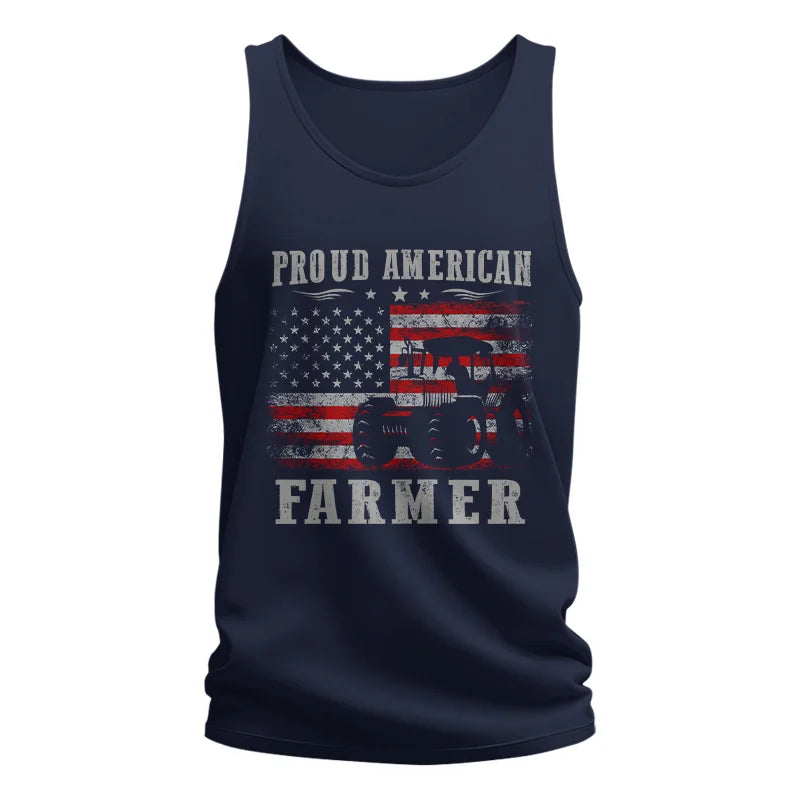 Proud American Farmer - Unisex Jersey Tank