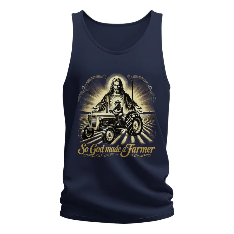 Image of So God Made A Farmer 2 - Unisex Jersey Tank