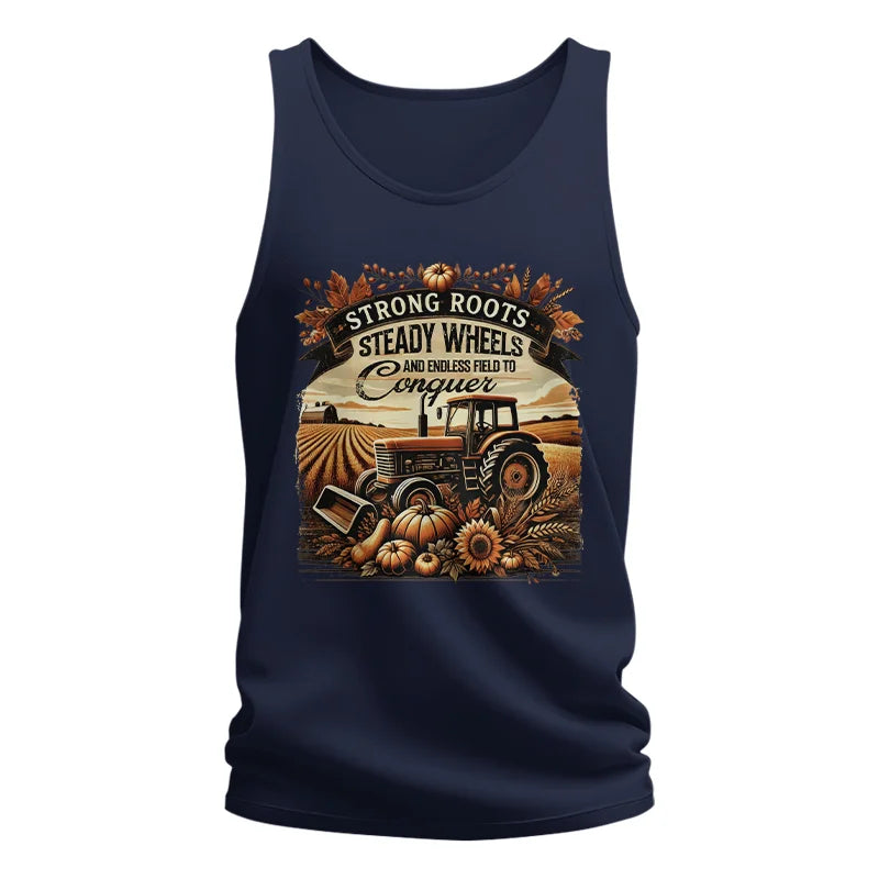 Thanksgiving Farmer Endless Fields To Conquer 2 - Unisex Jersey Tank