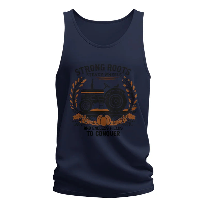 Image of Thanksgiving Farmer Endless Fields To Conquer 3 - Unisex Jersey Tank