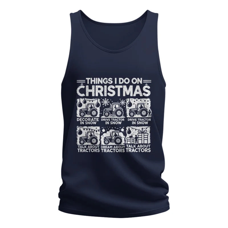 Image of Things I Do On Christmas - Unisex Jersey Tank