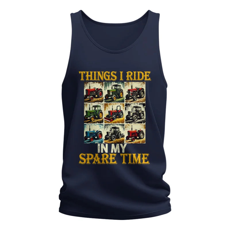 Things I Ride In My Spare Time 2 - Unisex Jersey Tank