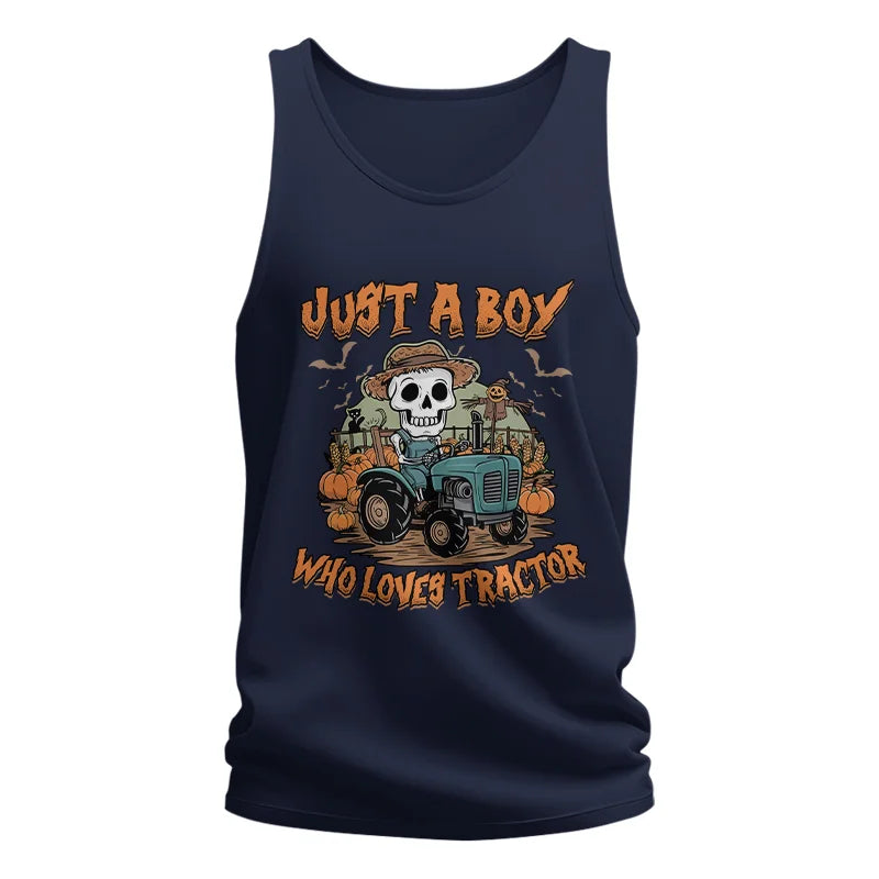 Tractors Halloween Themed - Unisex Jersey Tank