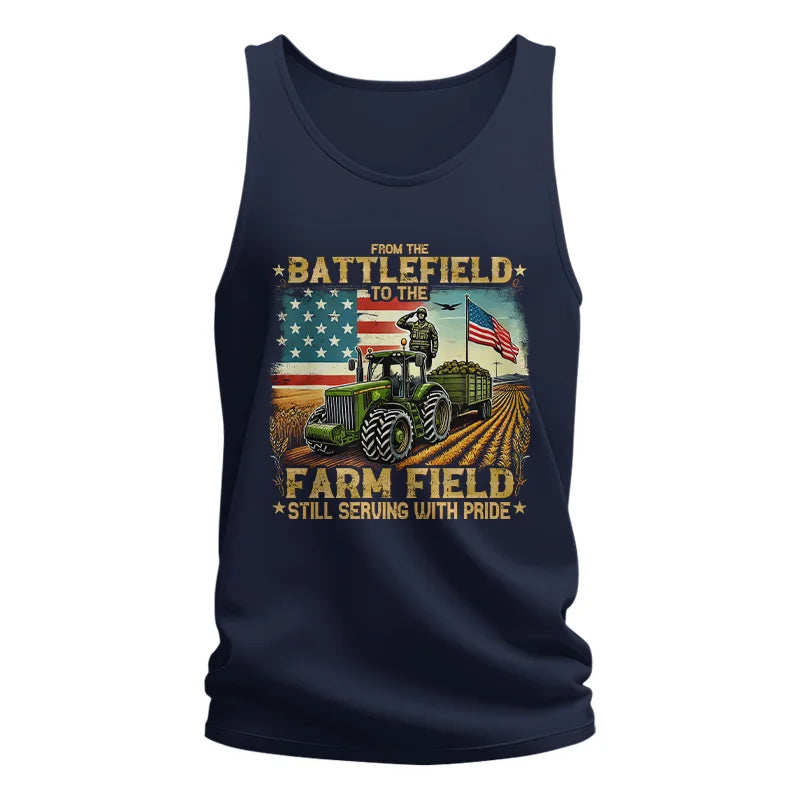 Veteran Farmer From The Battlefield To The Farm Field 2 - Unisex Jersey Tank