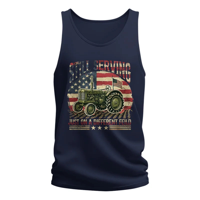 Image of Veteran Farmer Still Serving 10 - Unisex Jersey Tank