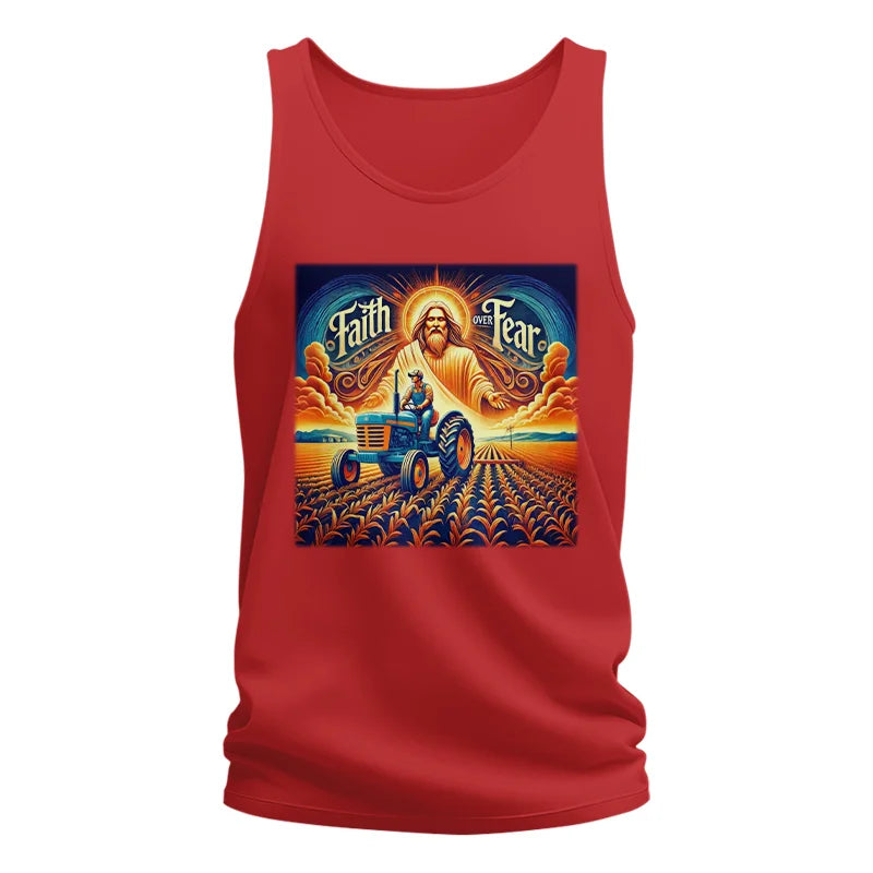 Faith Over Fear 1 - Unisex Jersey Tank