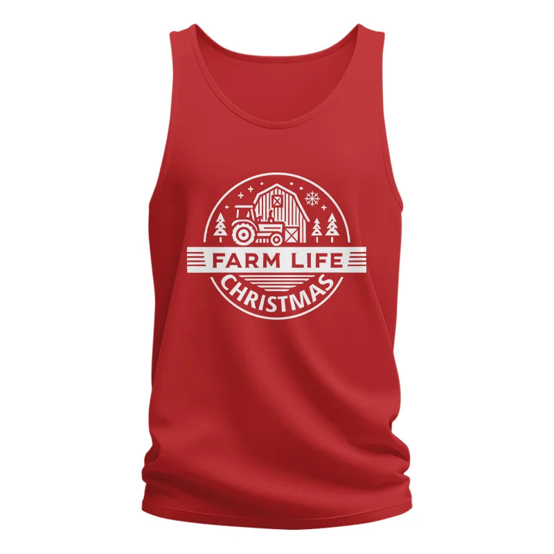 Farm Life Christmas 1 - Unisex Jersey Tank