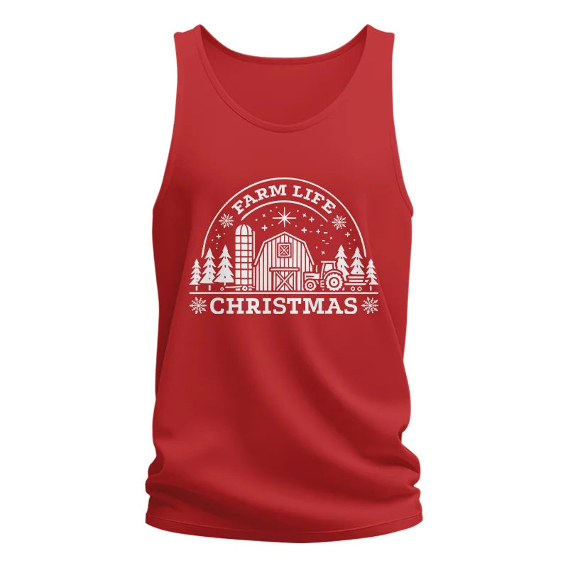 Farm Life Christmas 4 - Unisex Jersey Tank