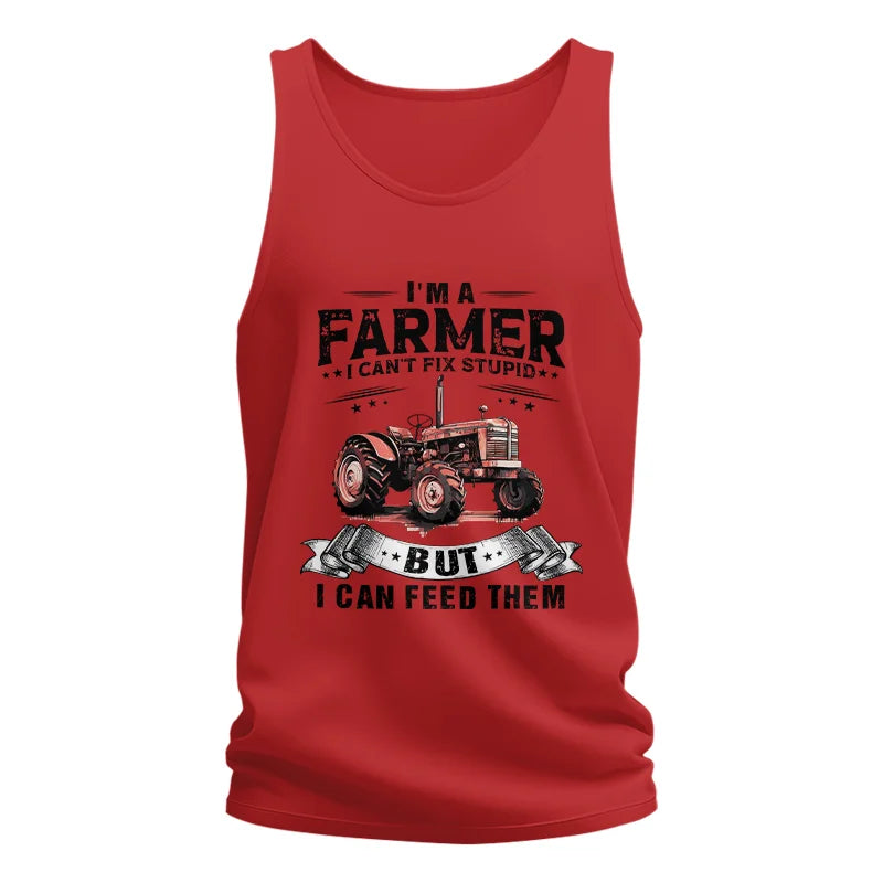 Farmer Can't Fix Stupid - Unisex Jersey Tank