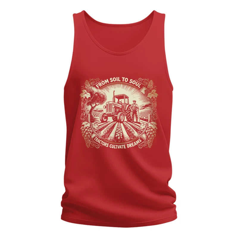 From Soil To Soul_Tractors Cultivate Dreams 2 - Unisex Jersey Tank