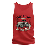 Fueled By Coffee And Tractor Dust 2 - Unisex Jersey Tank