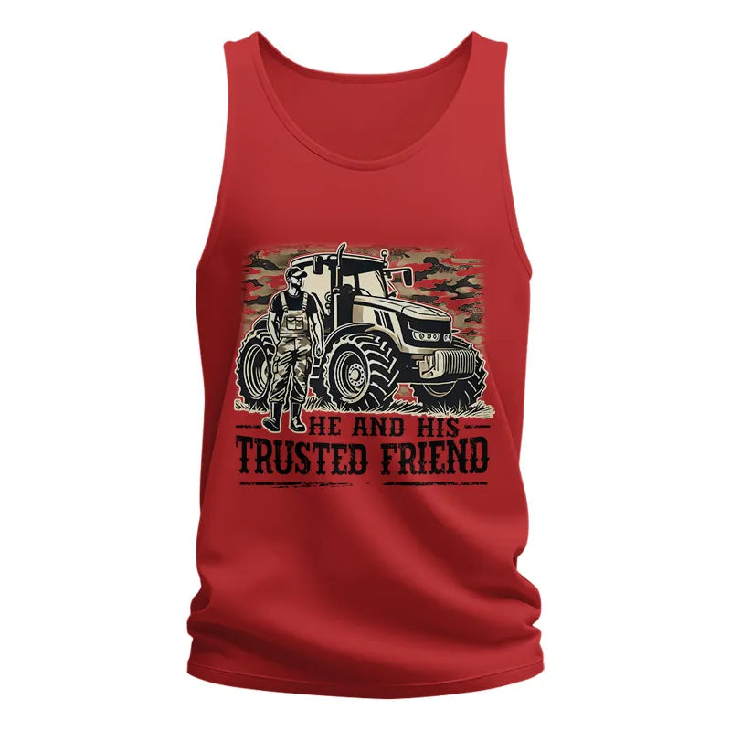 He and His Trusted Friend - Unisex Jersey Tank