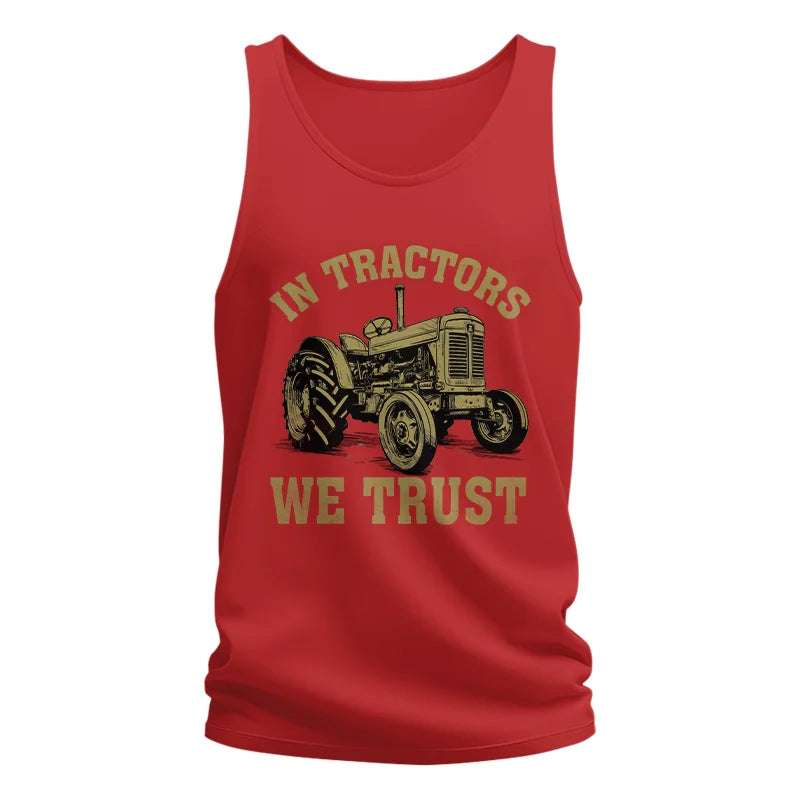 Image of In Tractors We Trust - Unisex Jersey Tank