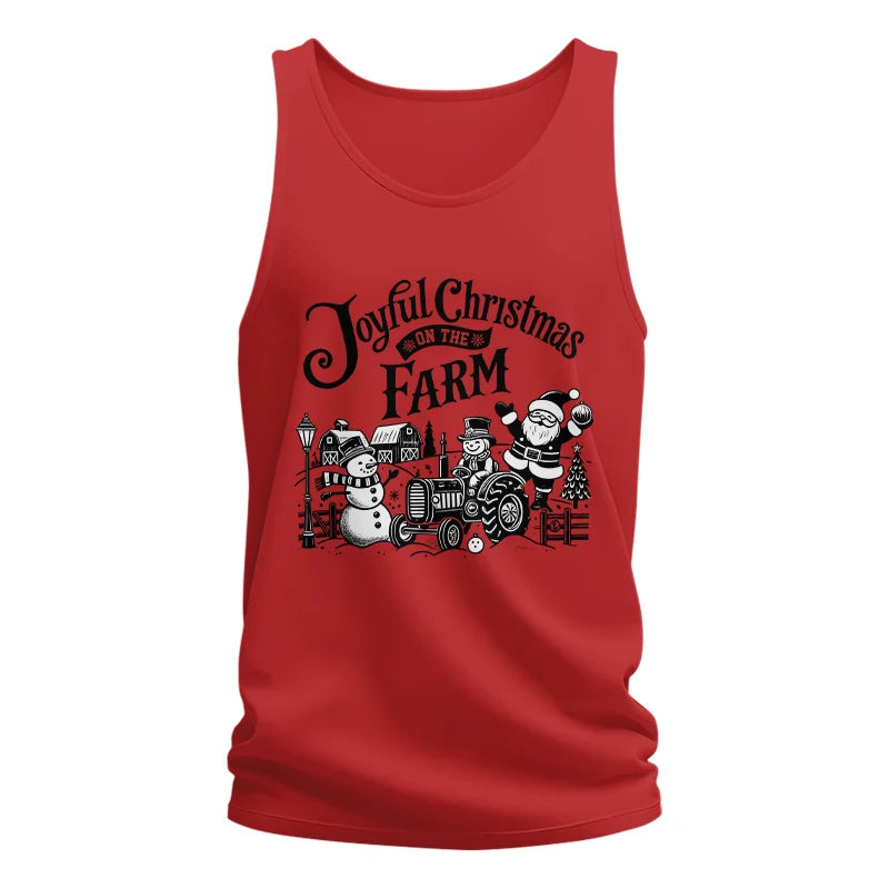 Joyful Christmas On The Farm 1 - Unisex Jersey Tank