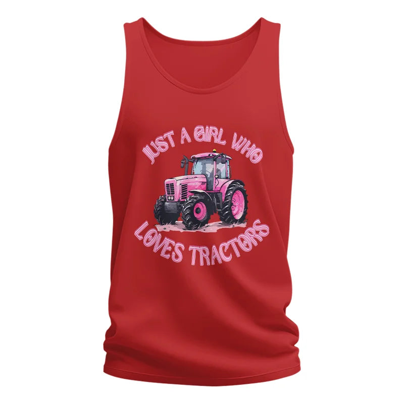 Just A Girl Who Loves Tractors 1 - Unisex Jersey Tank