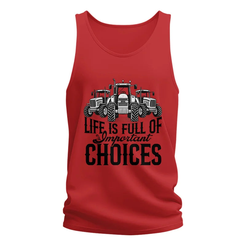 Image of Life Is Full Of Important Choices 2 - Unisex Jersey Tank