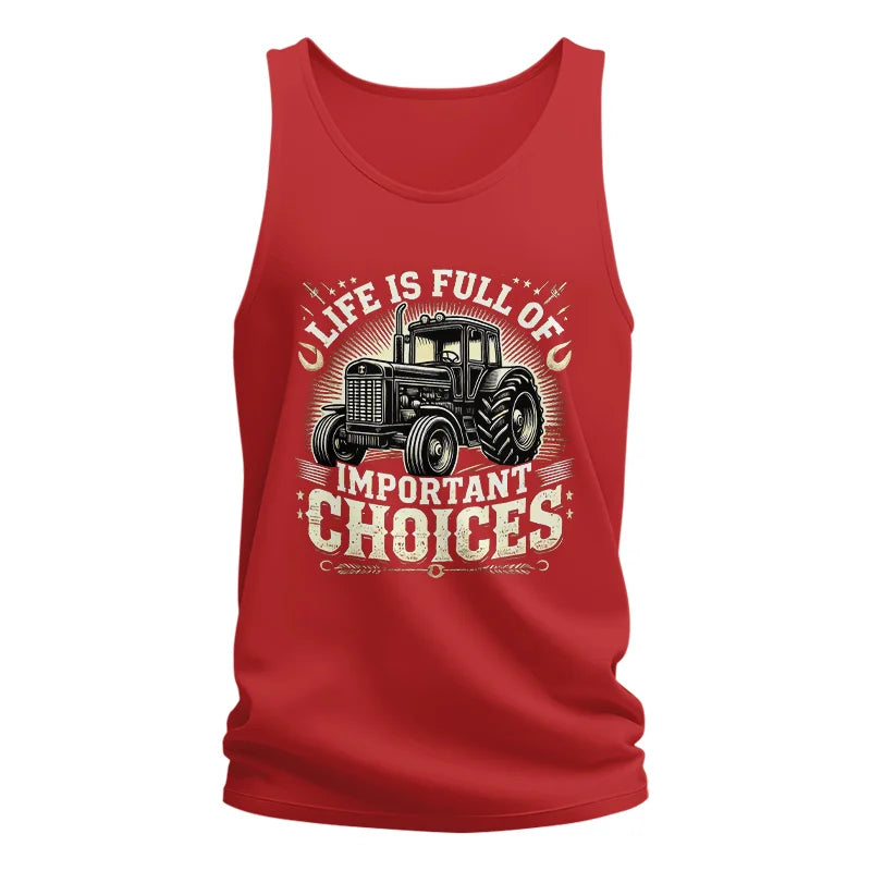 Image of Life Is Full Of Important Choices 5 - Unisex Jersey Tank