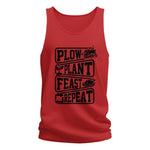 Plow Plant Feast Repeat 1 - Unisex Jersey Tank