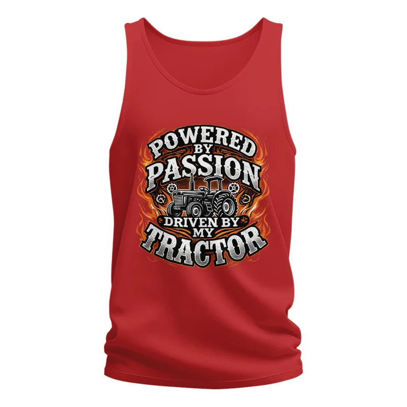 Powered By Passion Driven By My Tractor 5 - Unisex Jersey Tank